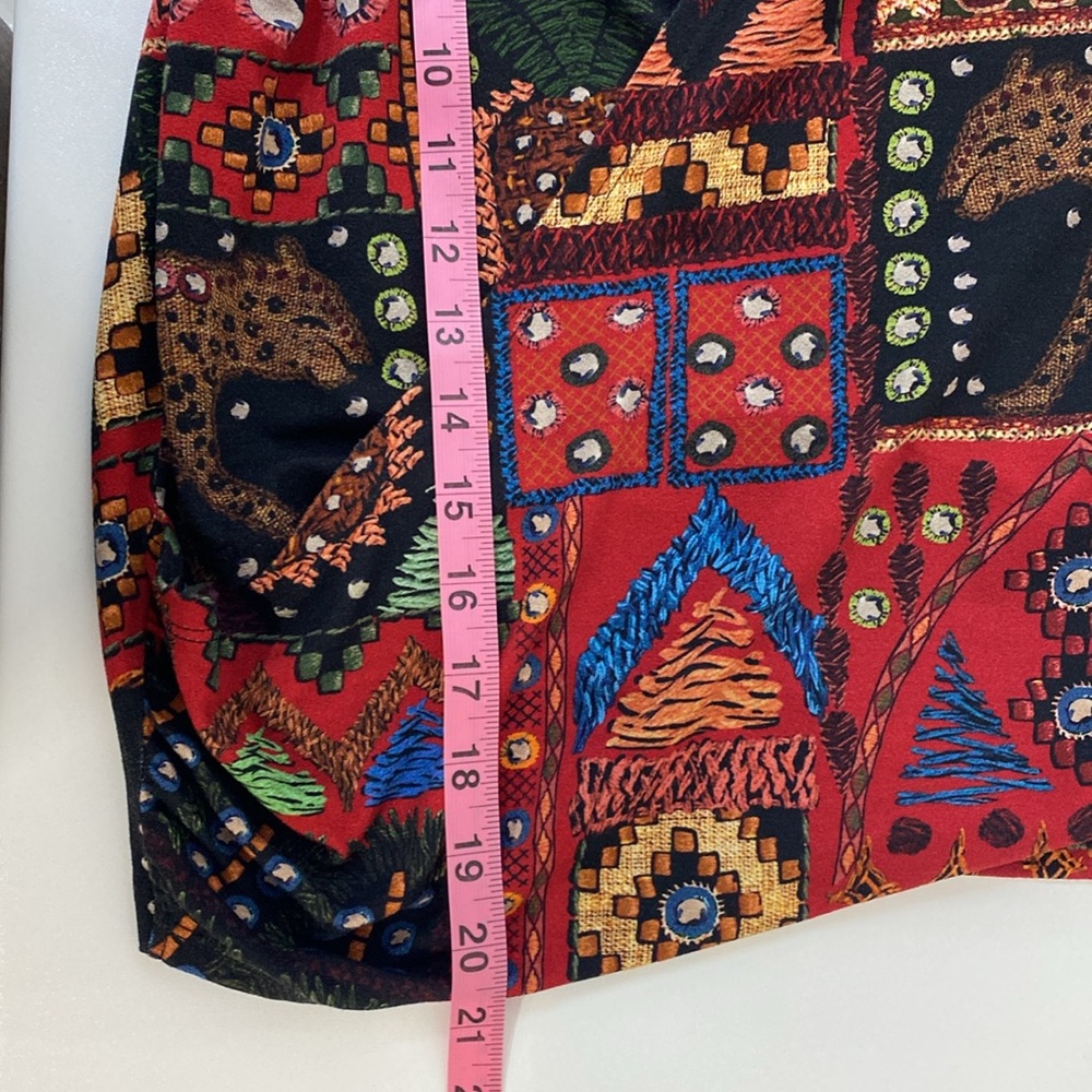 Farm Rio Multicolor Patchwork Blouse - Picture 9 of 10